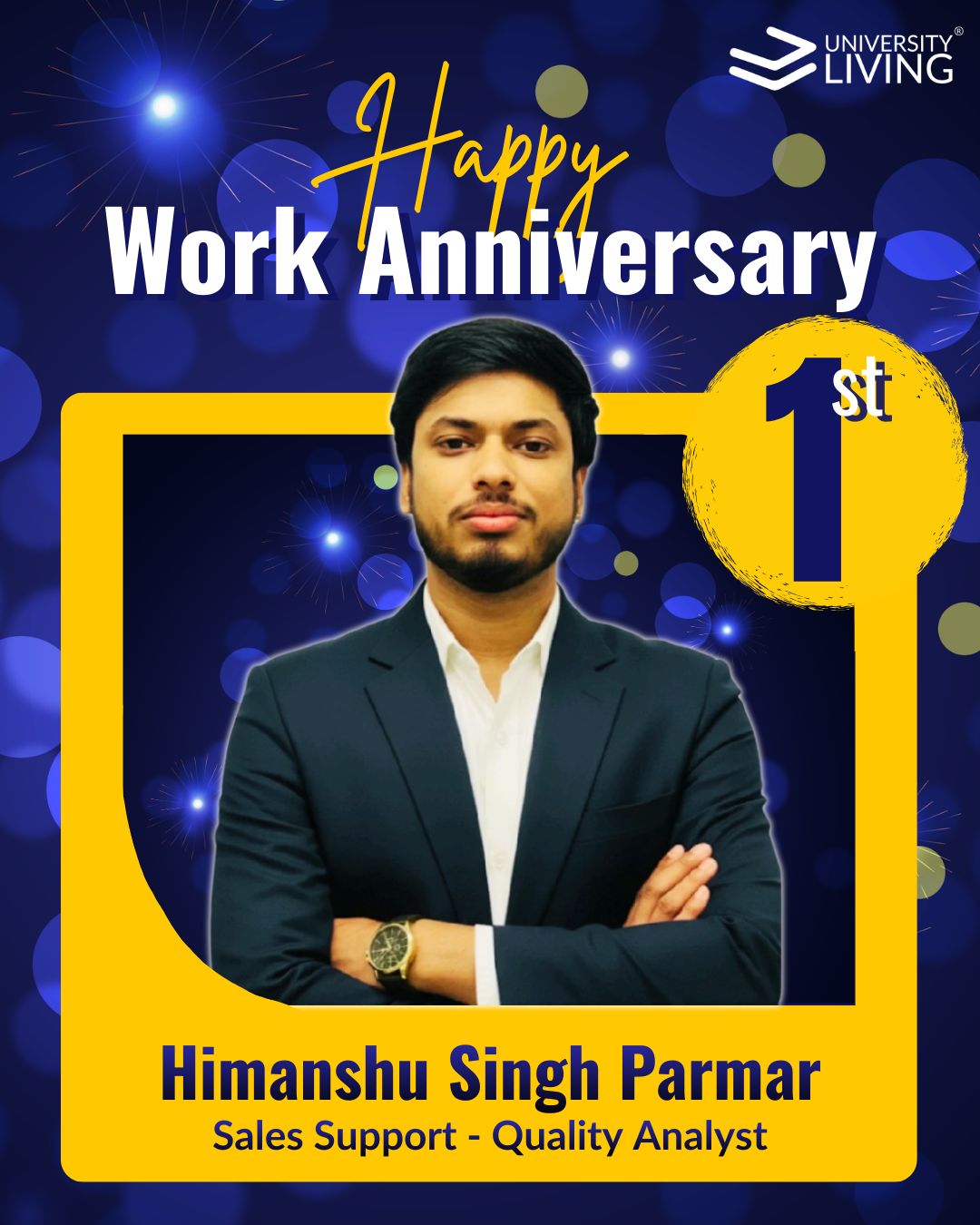 University Living 1 Year Milestone